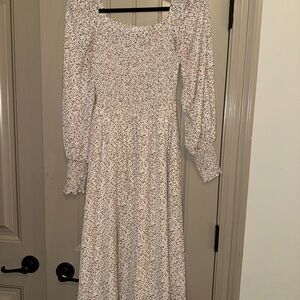 Floral Long Sleeve Dress